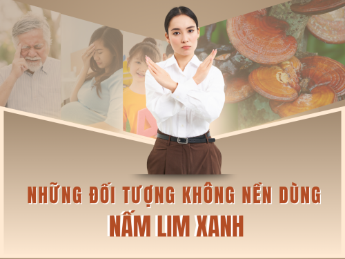 Cảnh báo: Những người không nên uống nấm Lim Xanh
